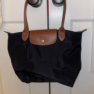 Black Longchamp Small tote